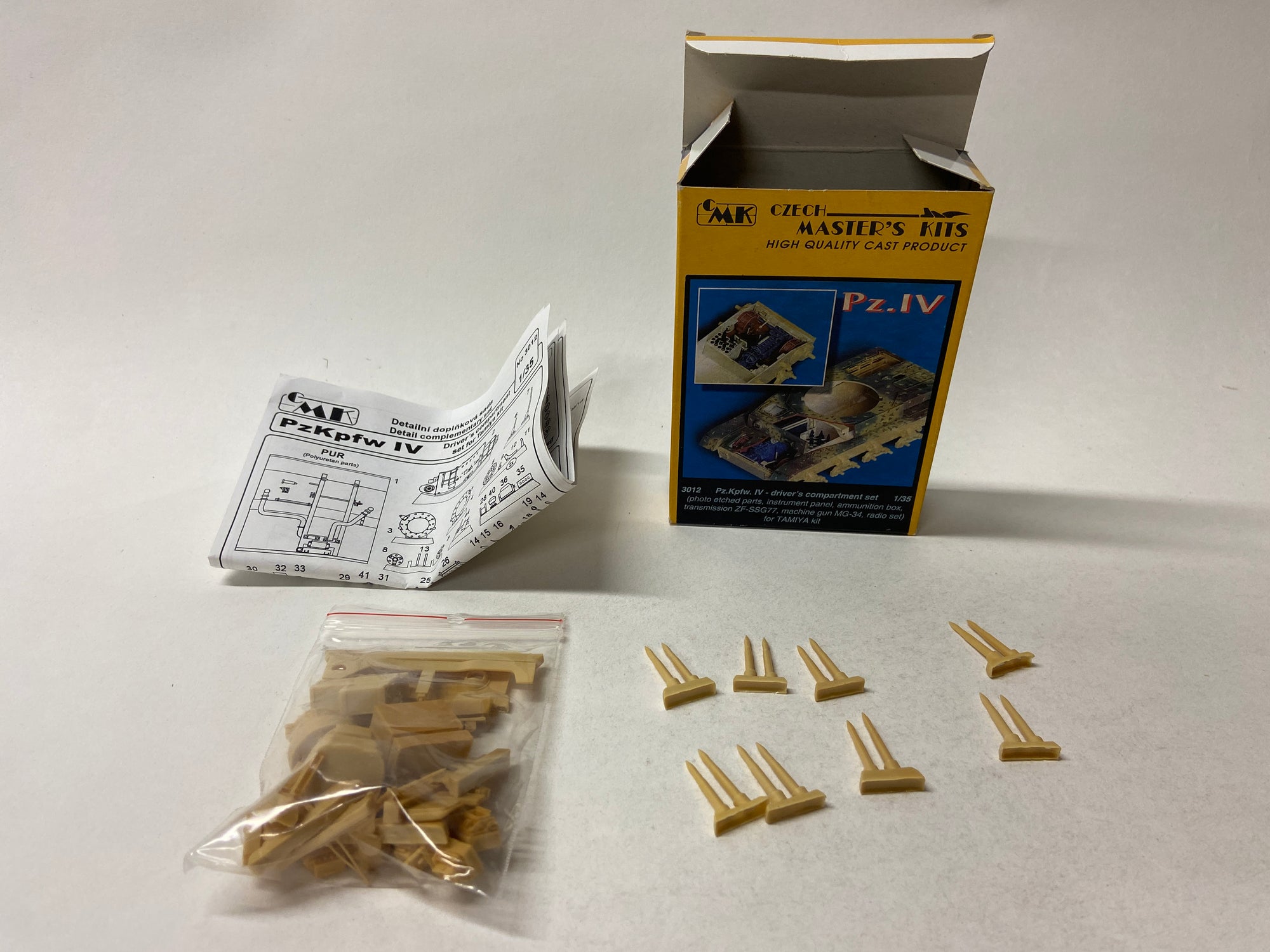 Pz.Kpfw. IV - driver's compartment set
