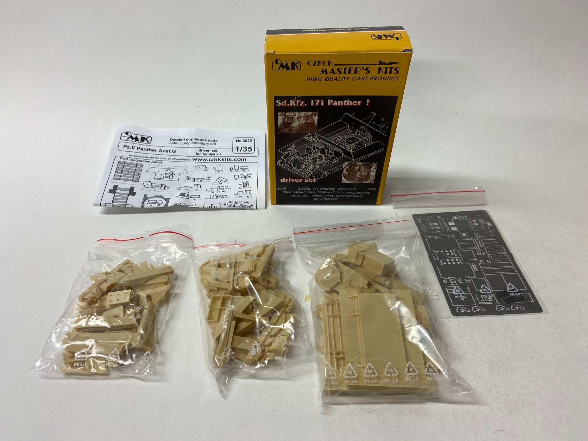Sd.Kfz. 171 Panther - driver set