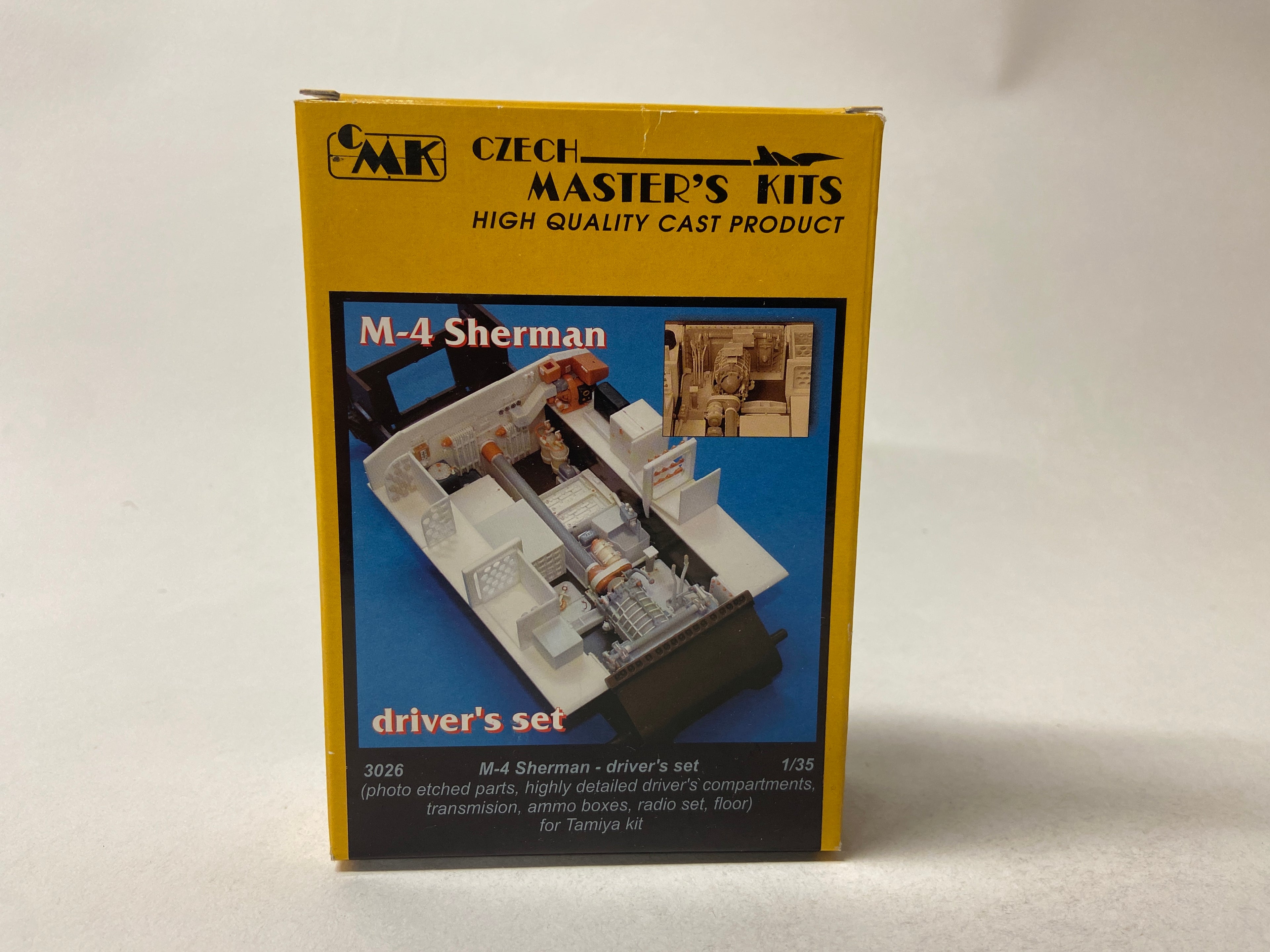 CMK 1:35 M-4 Sherman - driver's set 3026