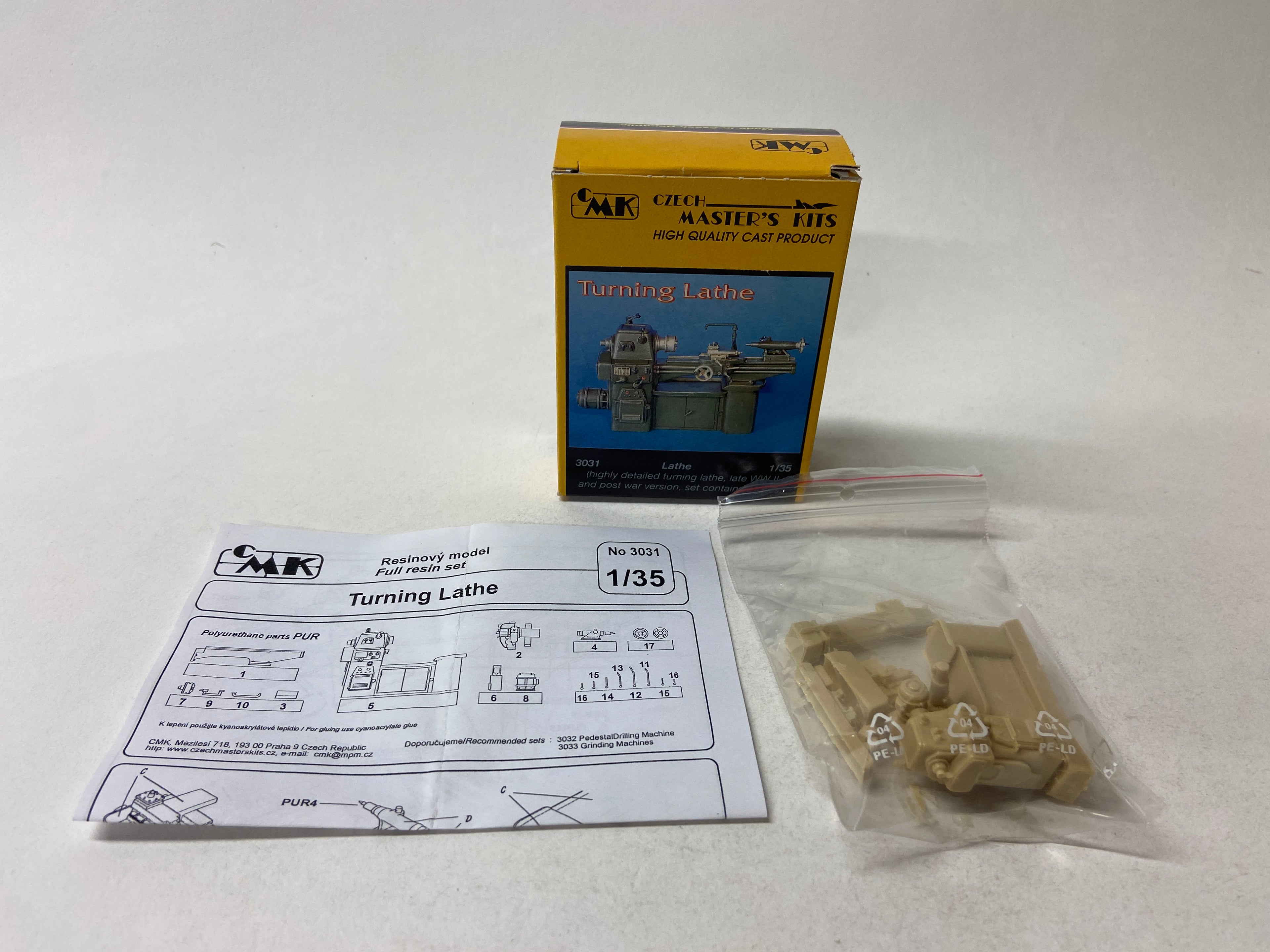 CMK 1:35 Turning Lathe 3031