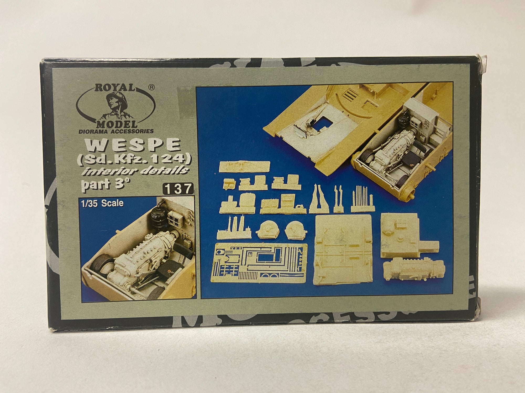 Wespe (Sd.Kfz. 124) Interior details Part 3
