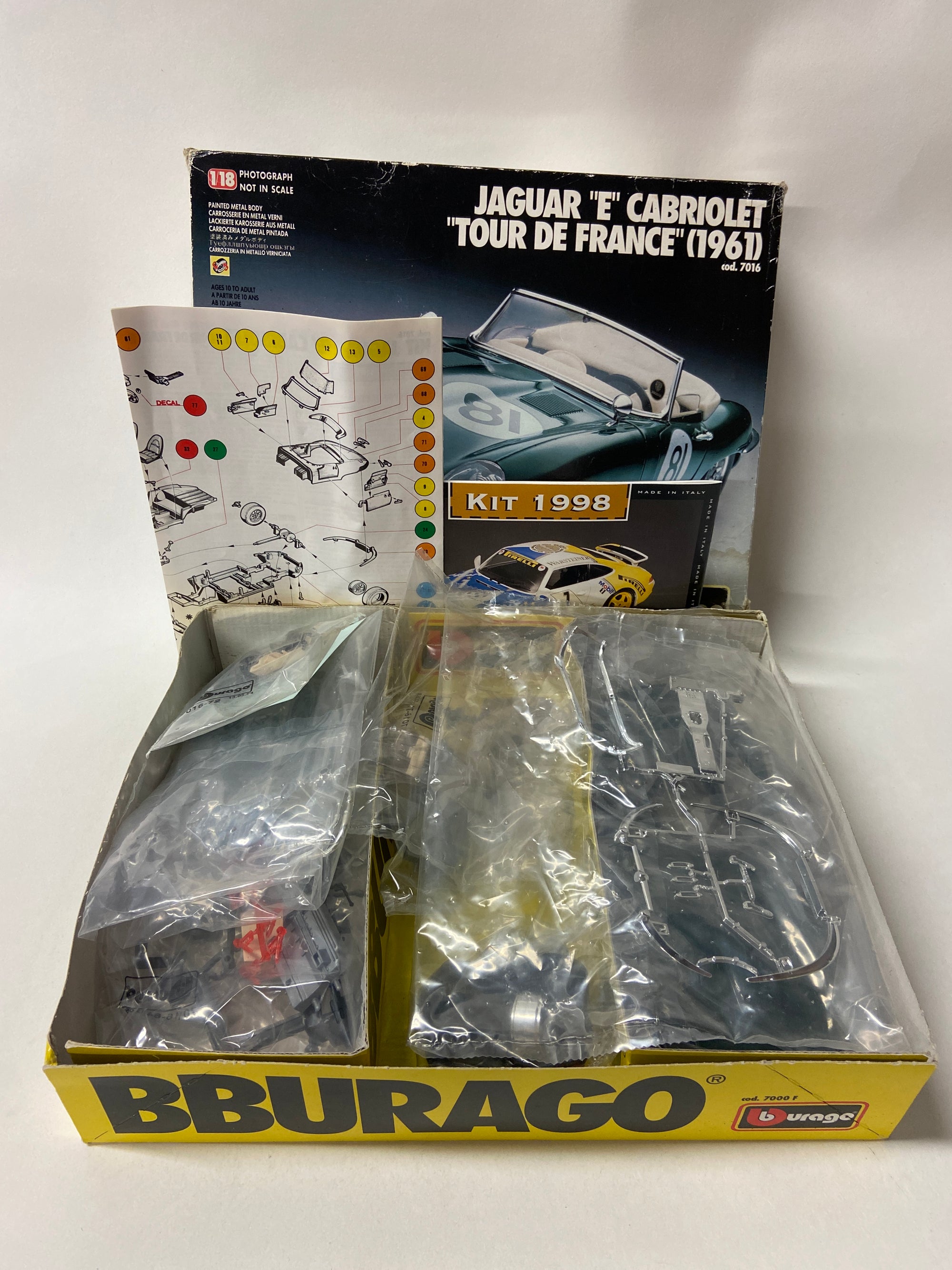 Jaguar "E" Cabriolet "Tour de France" (1961)