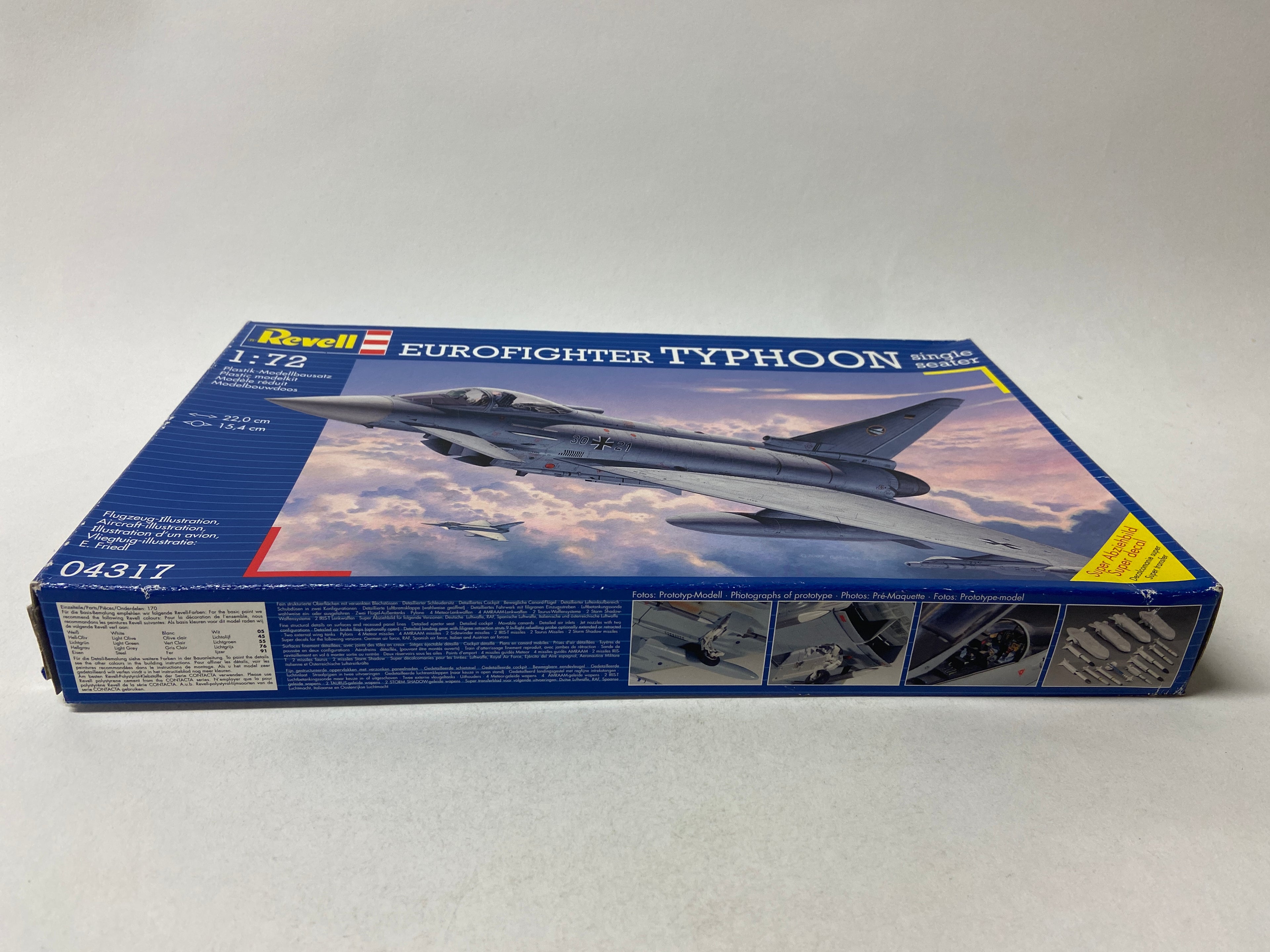Revell 1:72 Eurofighter Typhoon Single Seater 4317