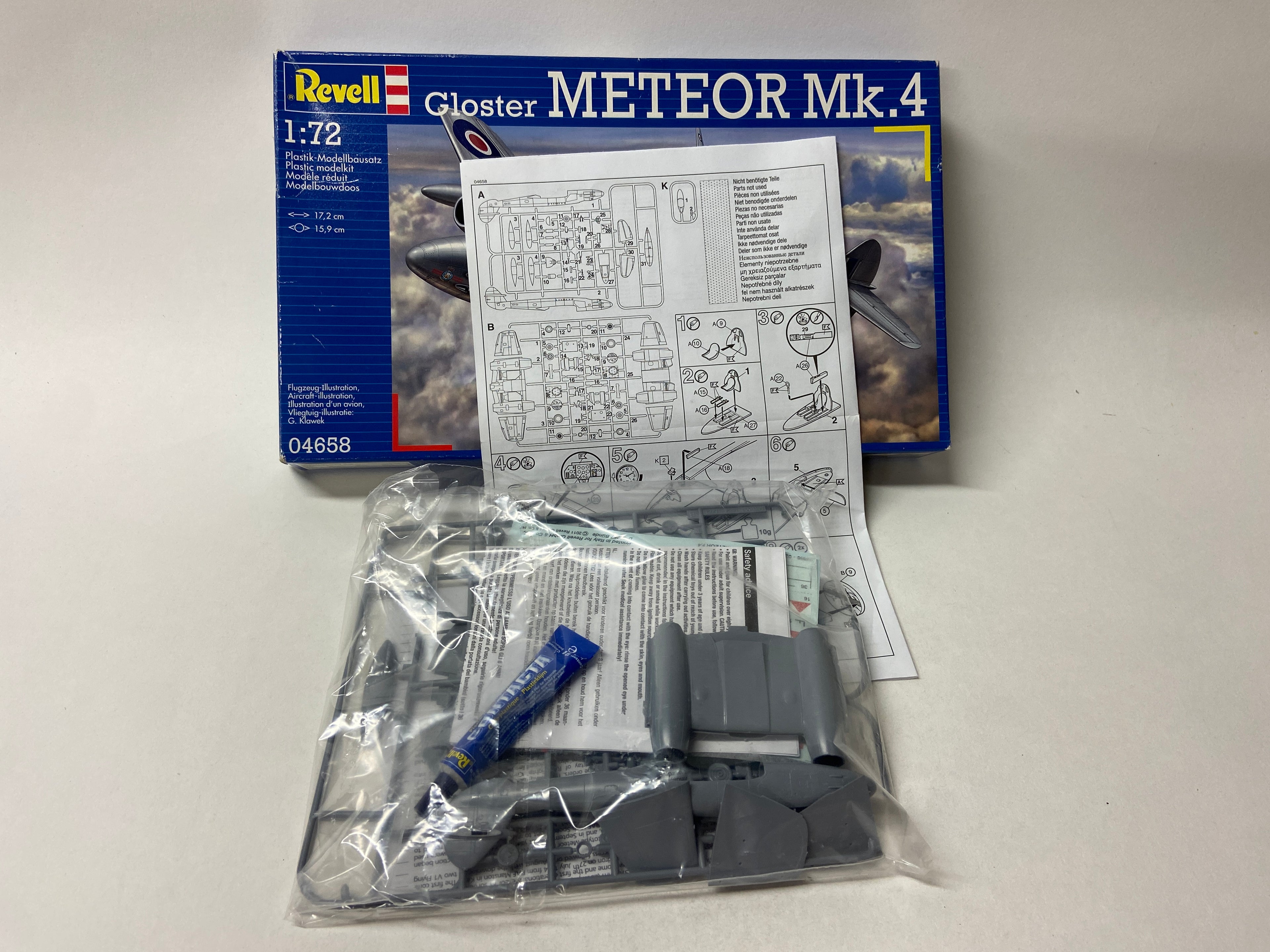 Revell 1:72 Gloster Meteor Mk.4 4658