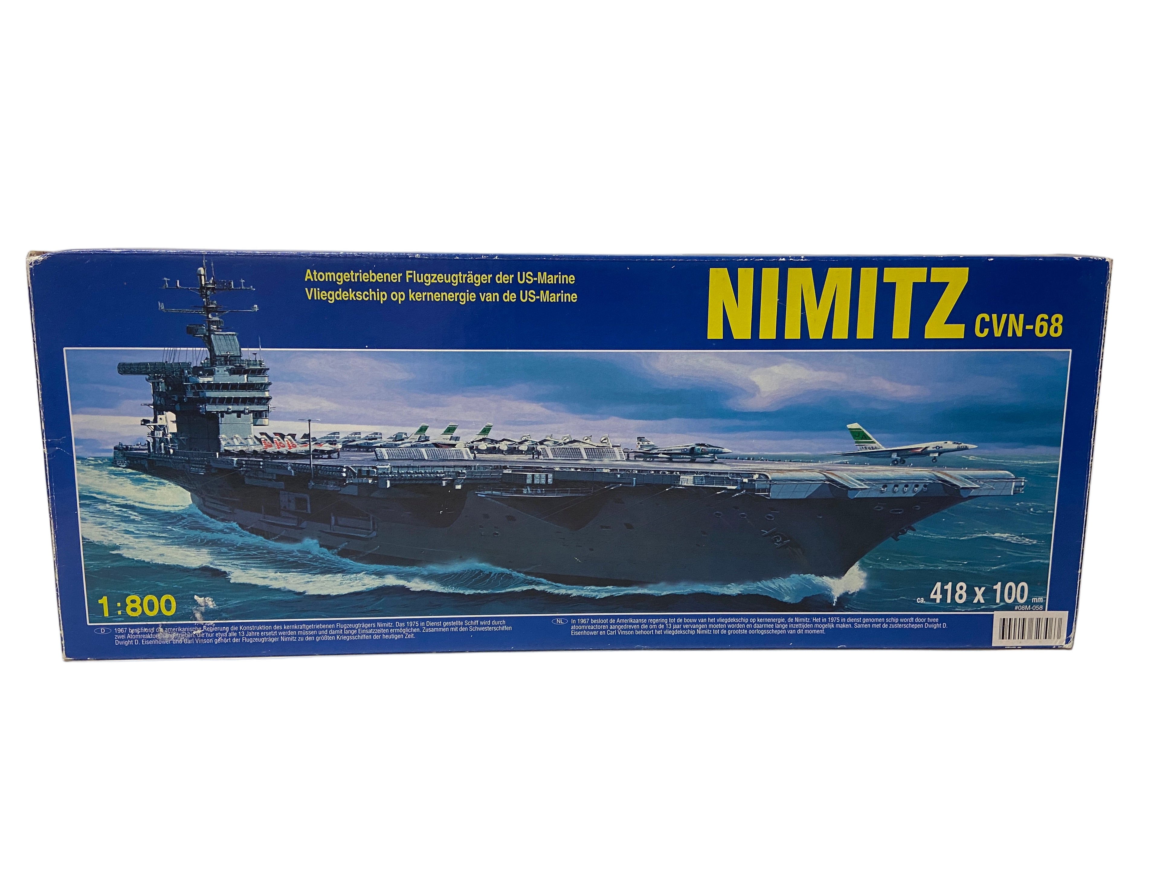 Zhengdefu 1:800 Nimitz CVN-68 08M-058