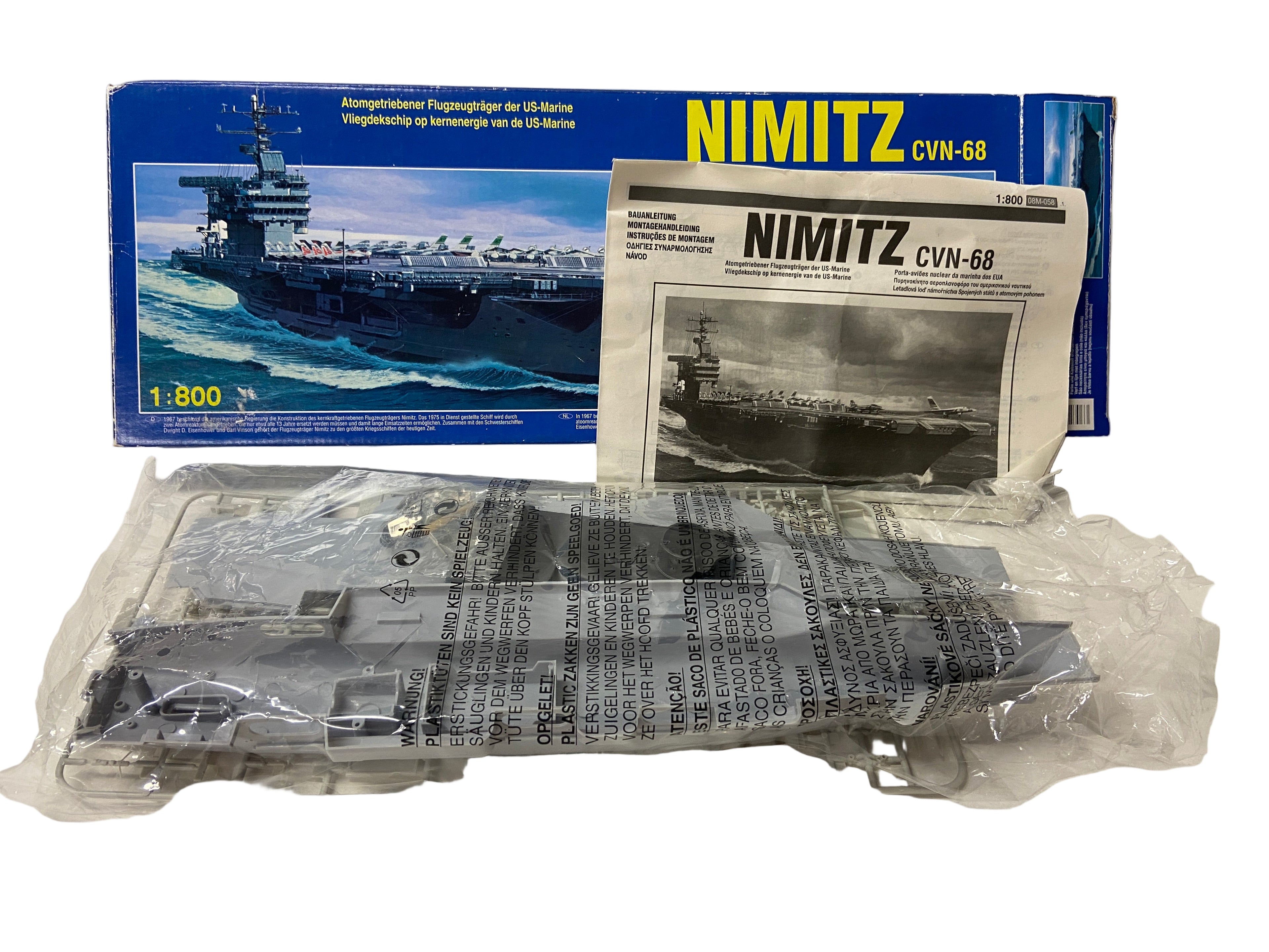 Zhengdefu 1:800 Nimitz CVN-68 08M-058