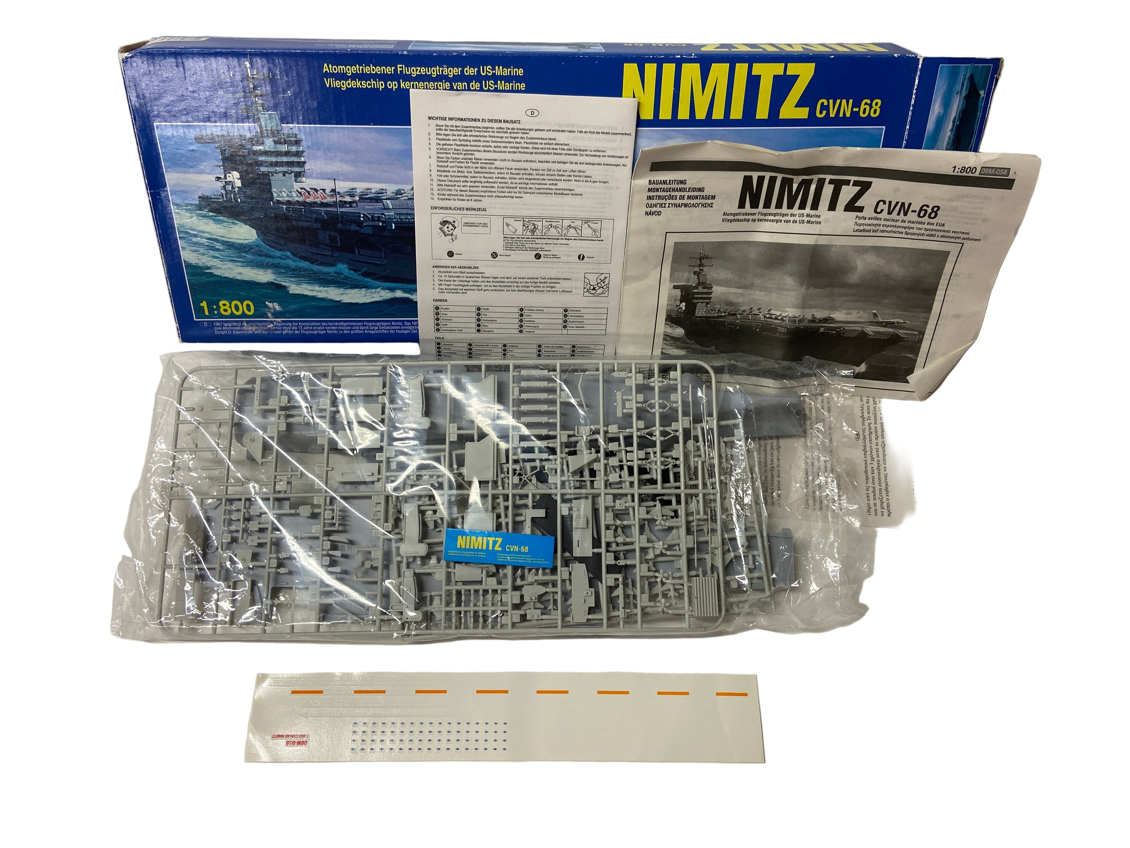 Zhengdefu 1:800 Nimitz CVN-68 08M-058