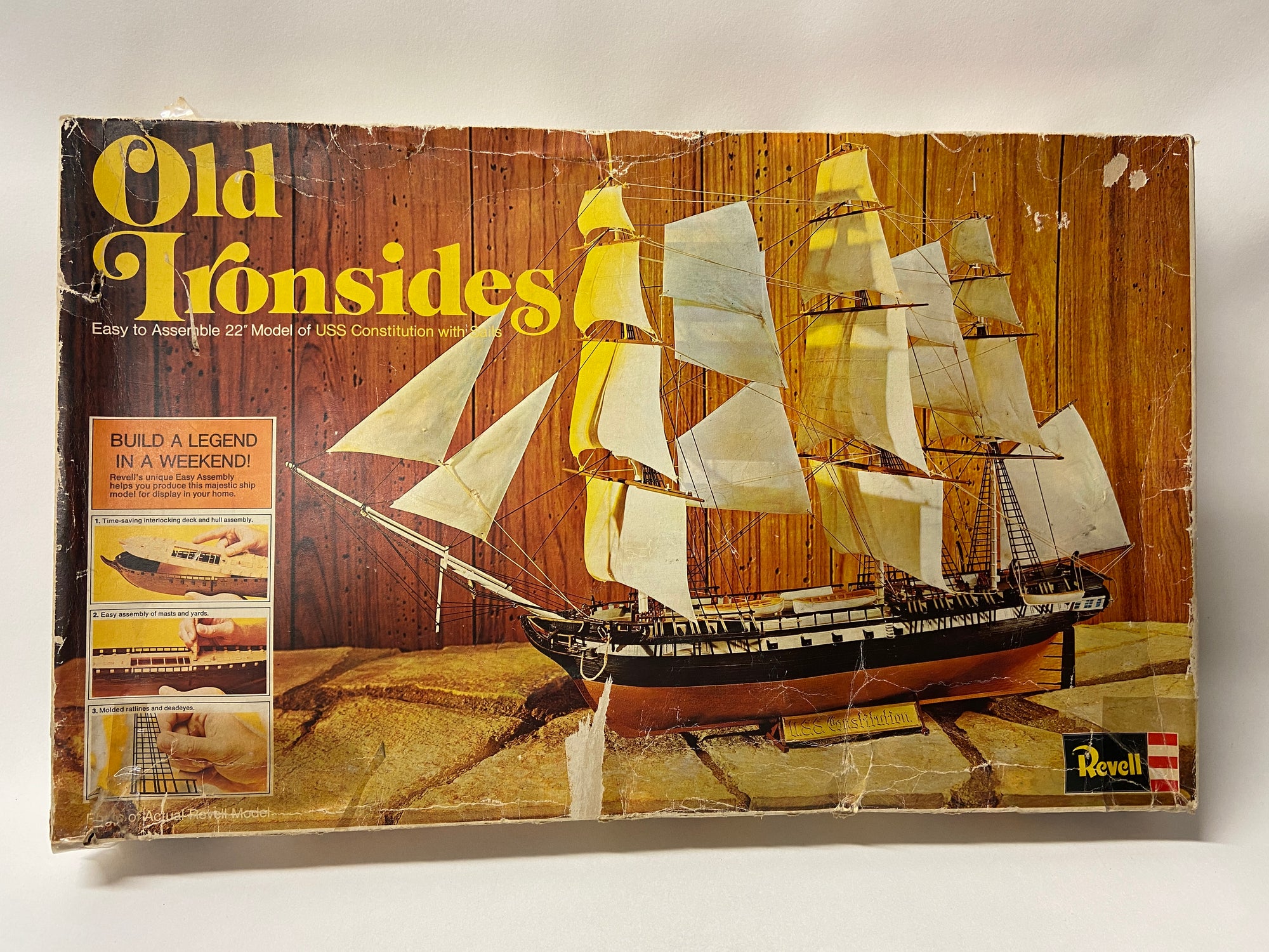 USS Constitution with Sails