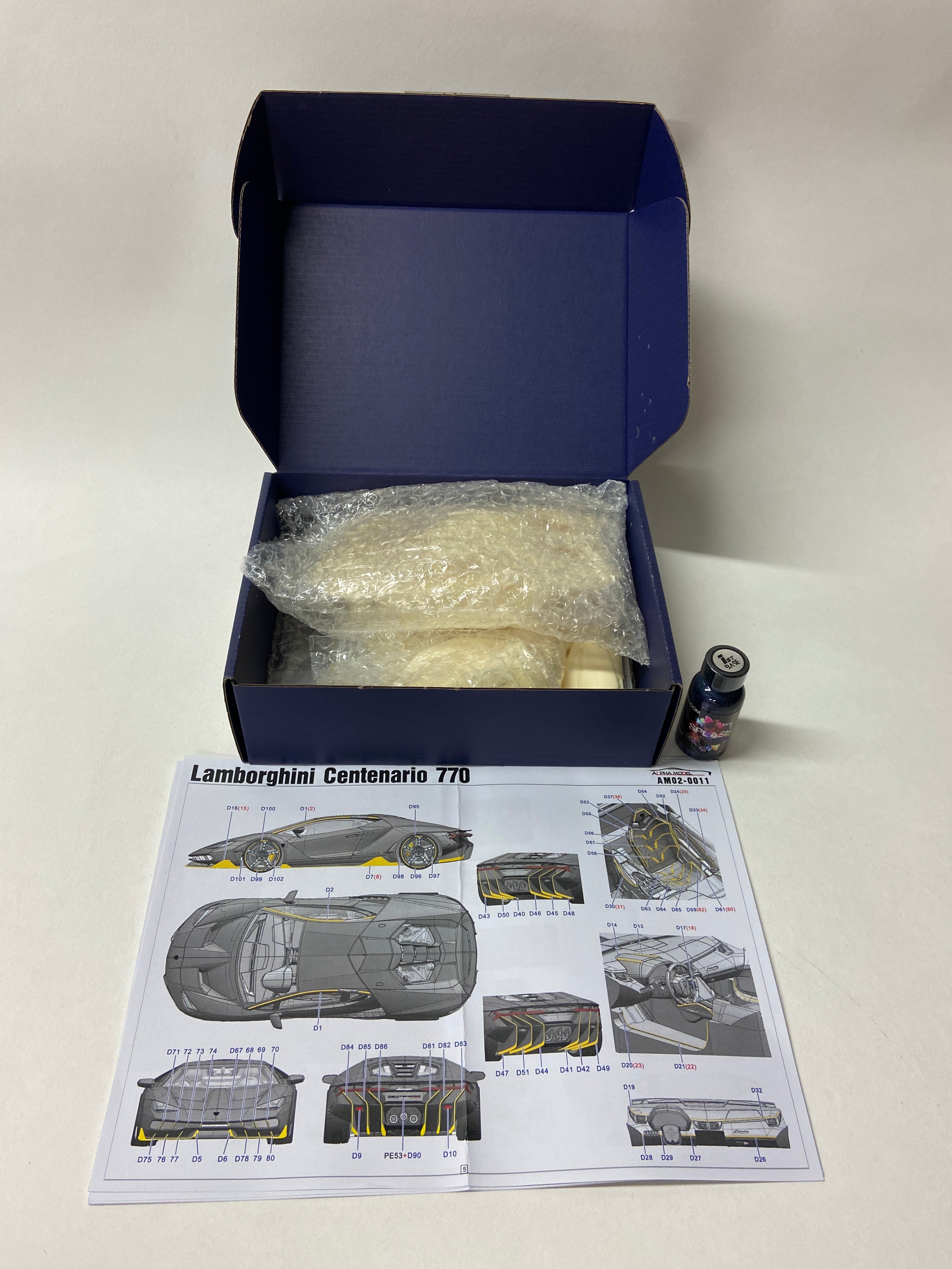 Alpha Model 1:24 Lamborghini Centenario 770 AM02-0011