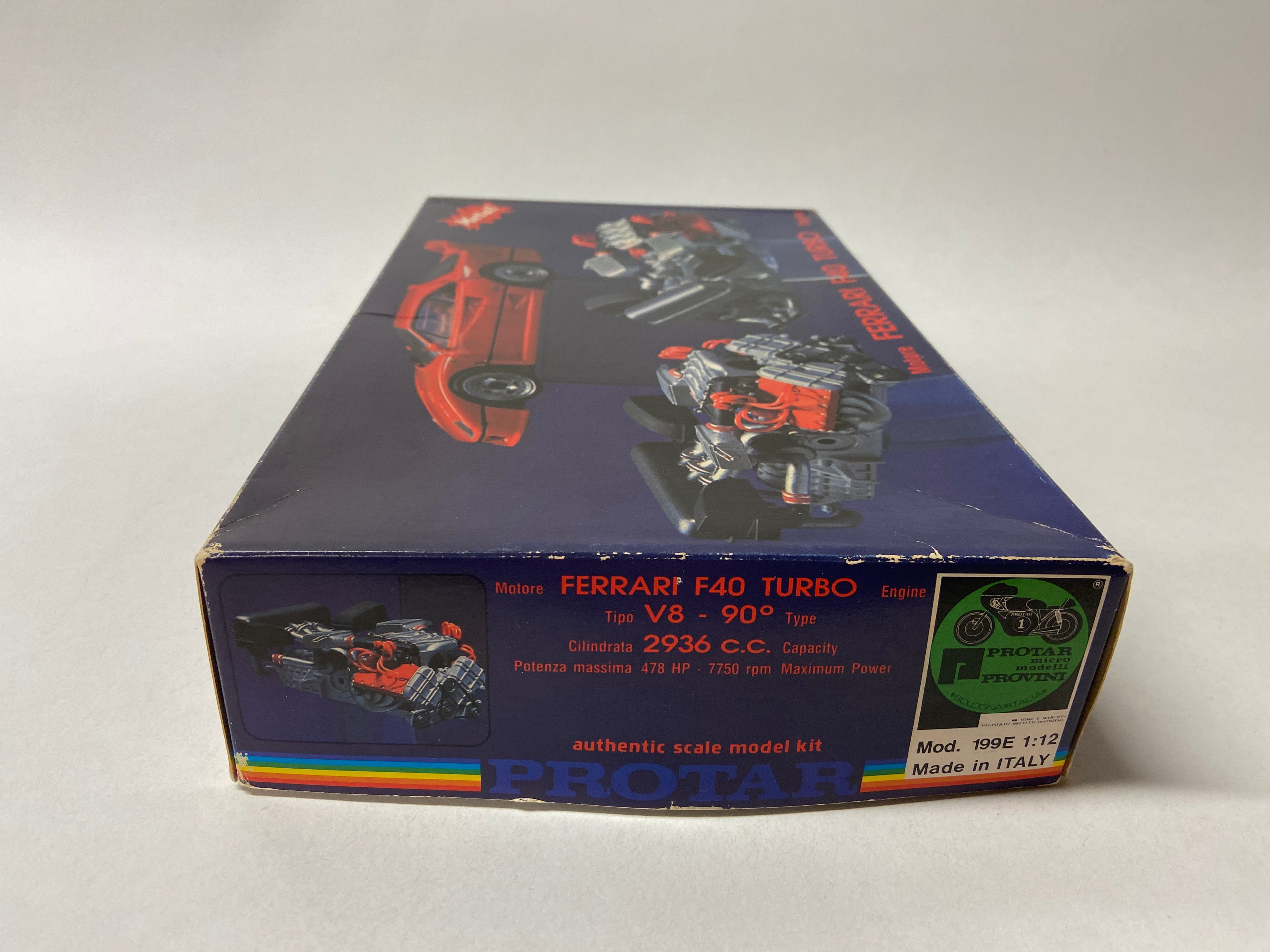 Protar 1:12 Ferrari F40 Turbo Engine 199E
