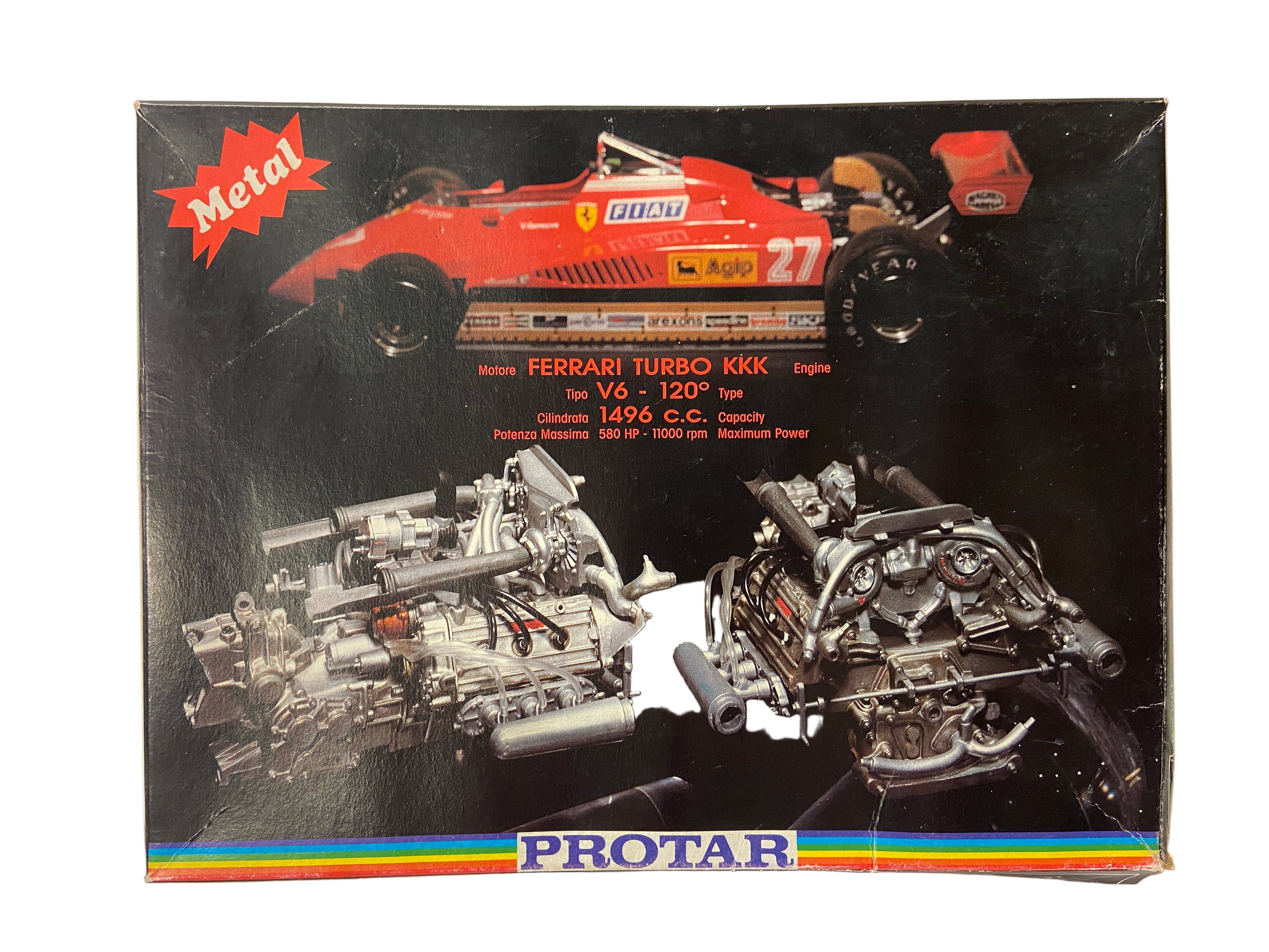 Protar 1:12 Ferrari Turbo KKK Engine 188E