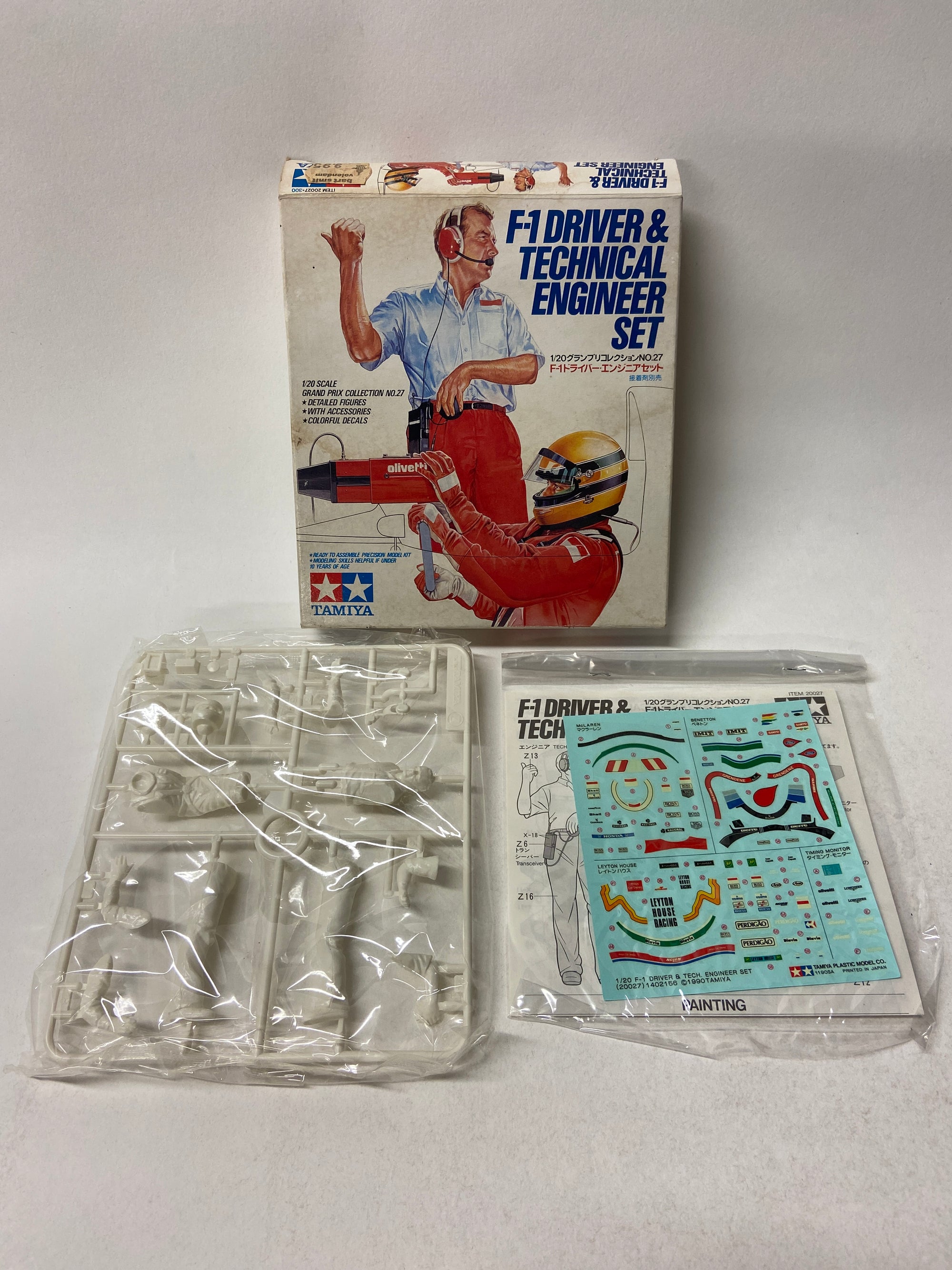 F-1 Driver & Technical Engineer Set