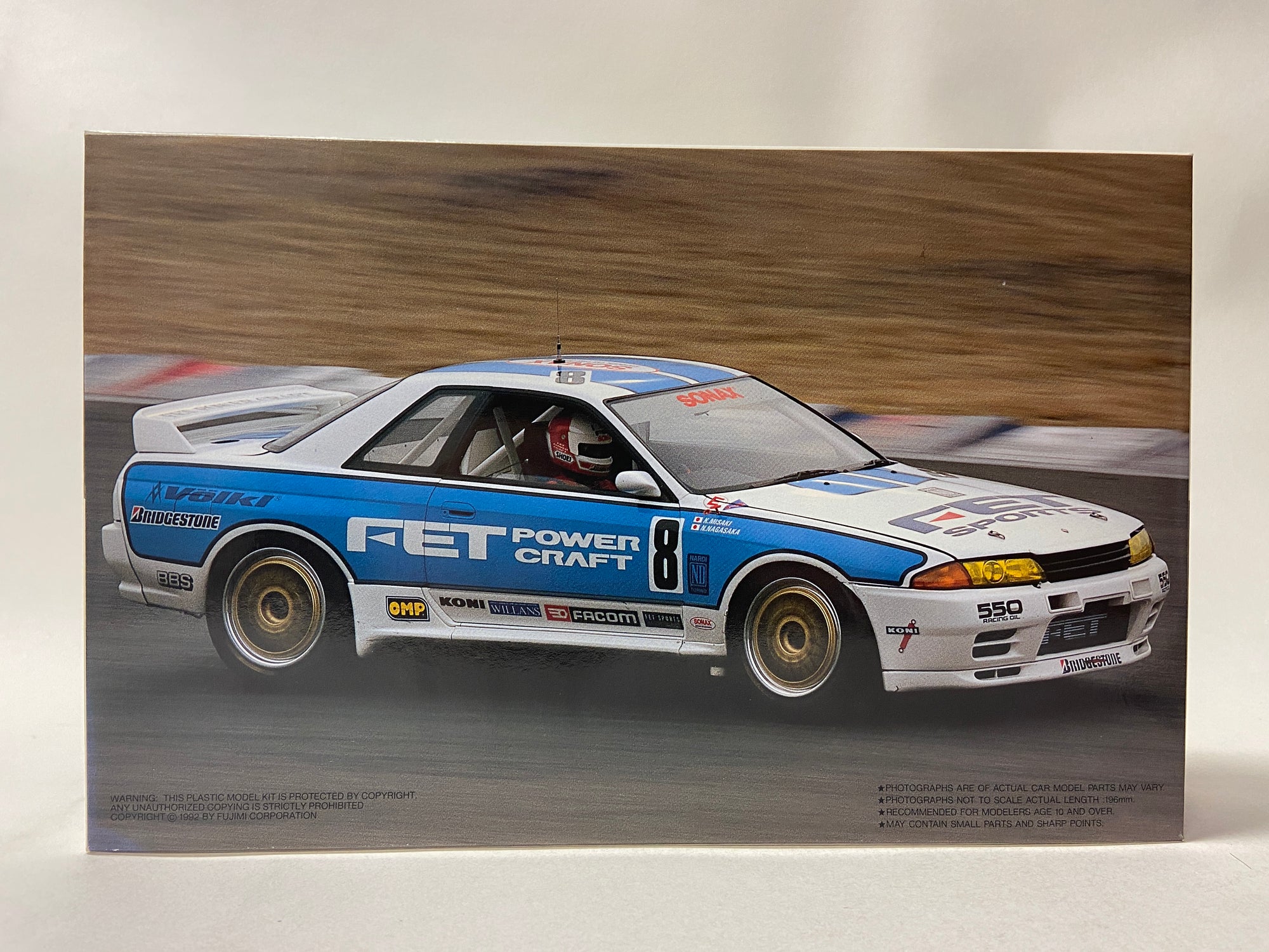 FET '92 Skyline GT-R Group A Racing Car Versoin