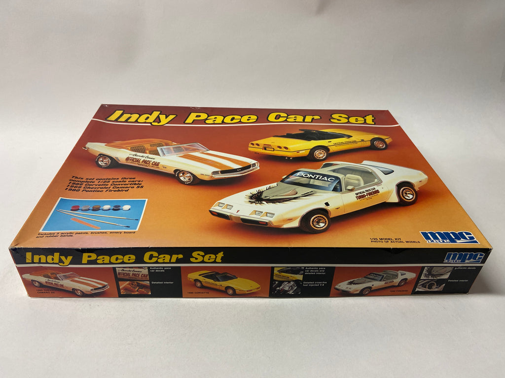 Indy Pace Car Set (1969 Chevrolet Camaro SS, 1986 Corvette, 1980 Firebird)