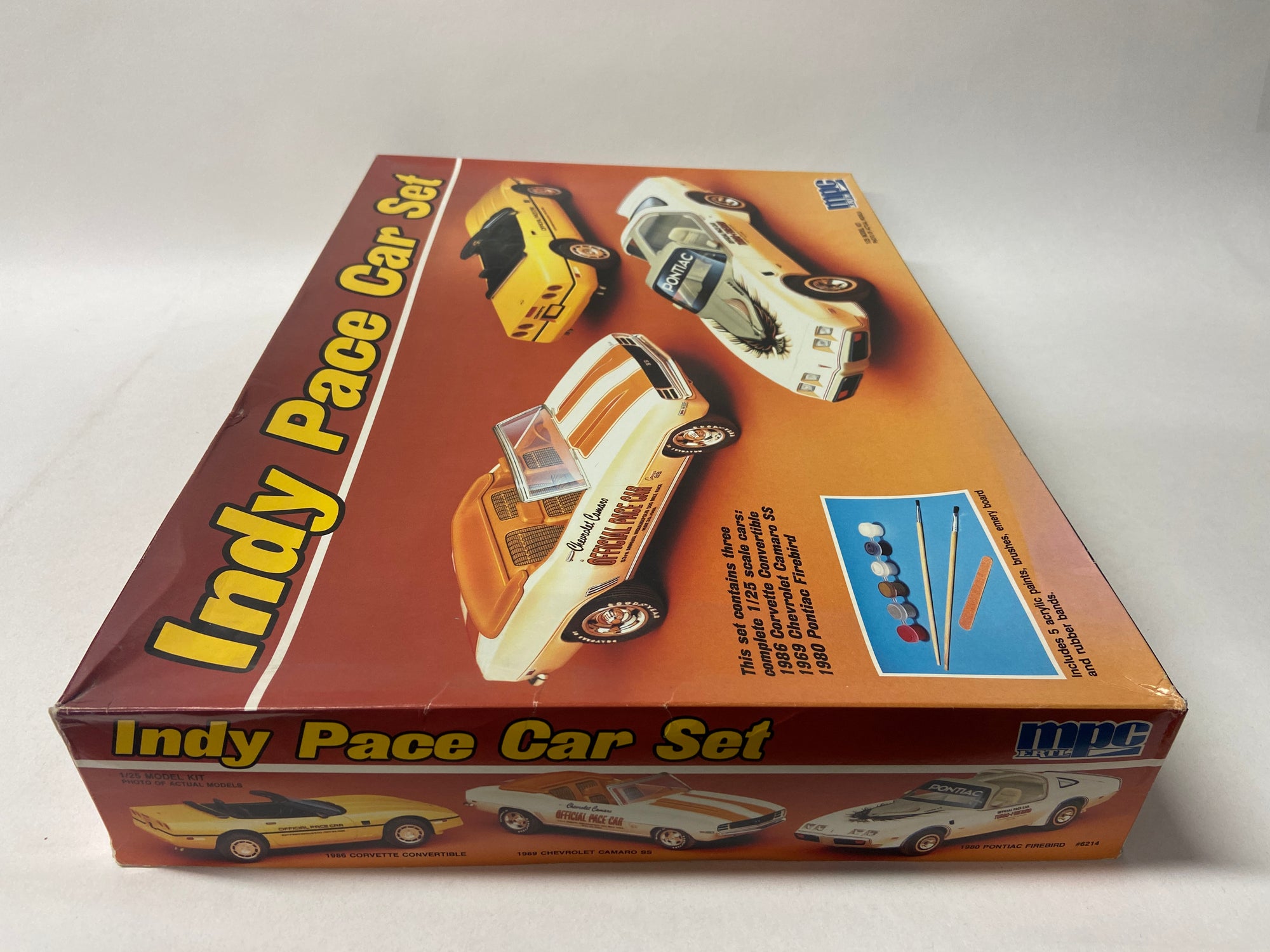 Indy Pace Car Set (1969 Chevrolet Camaro SS, 1986 Corvette, 1980 Firebird)
