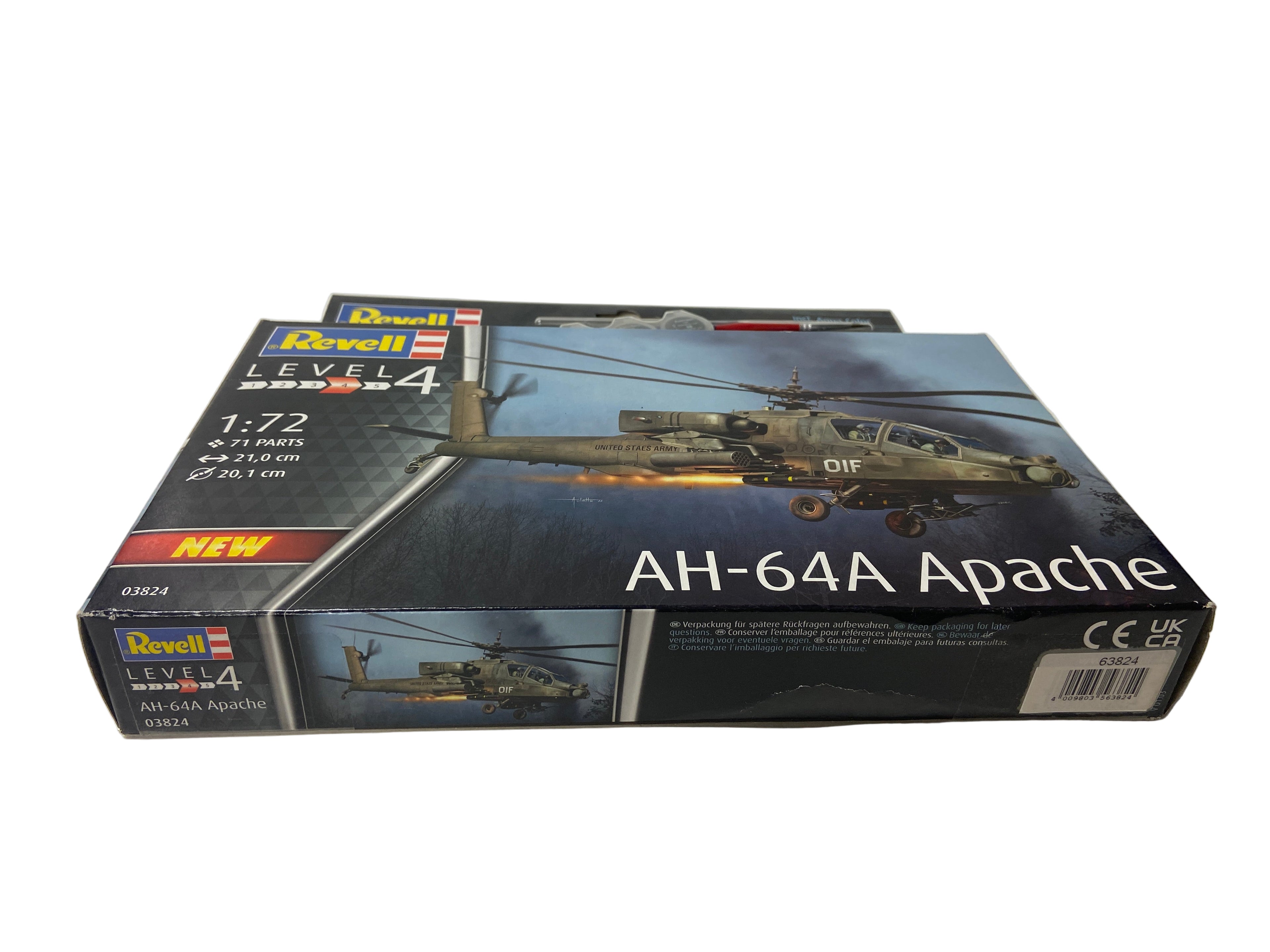 Revell 1:72 Revell 1:72 AH-64A Apache 03824