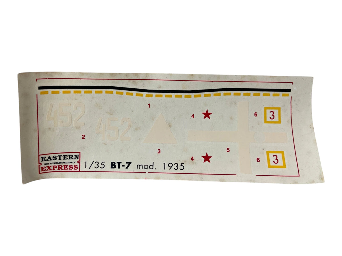 Eastern Express 1:35 Tank BT-7 mod. 1935 late version 35109