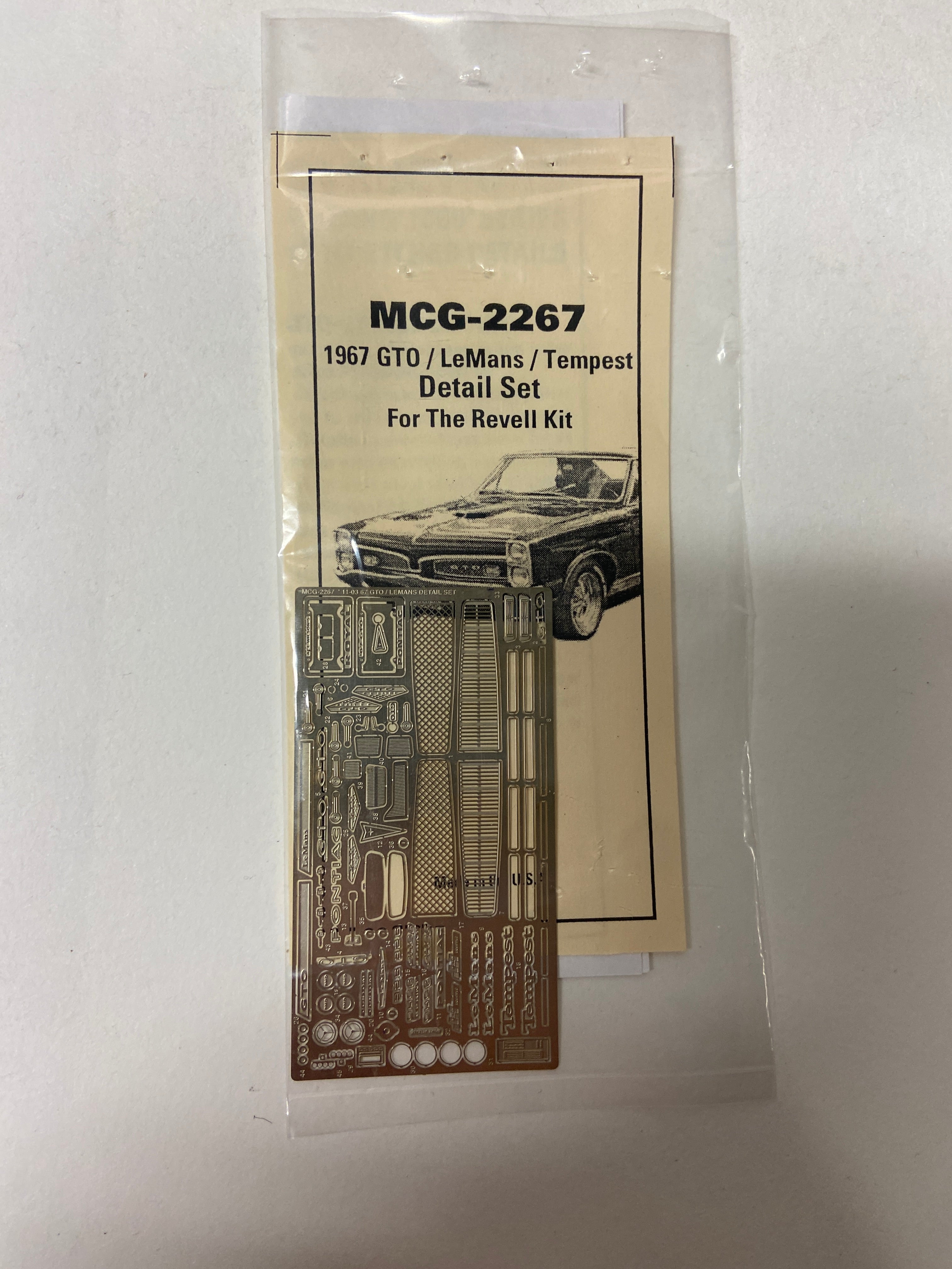 MPC 1:25 Pontiac GTO 1967 incl. extra's MPC710L/12