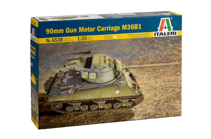 Italeri 1:35 90mm Gun Motor Carriage M36B1 6538