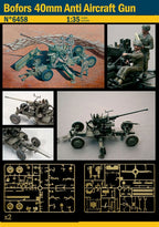 Italeri 1:35 Bofors 40mm Anti Aircraft Gun 6458