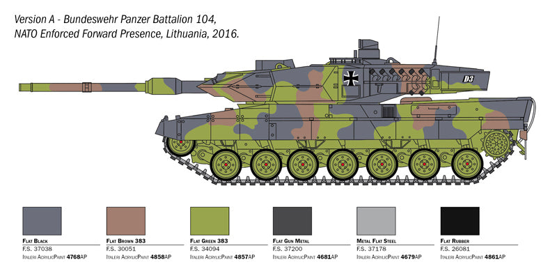 Italeri 1:35 Leopard 2A6 6567