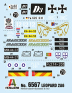 Italeri 1:35 Leopard 2A6 6567