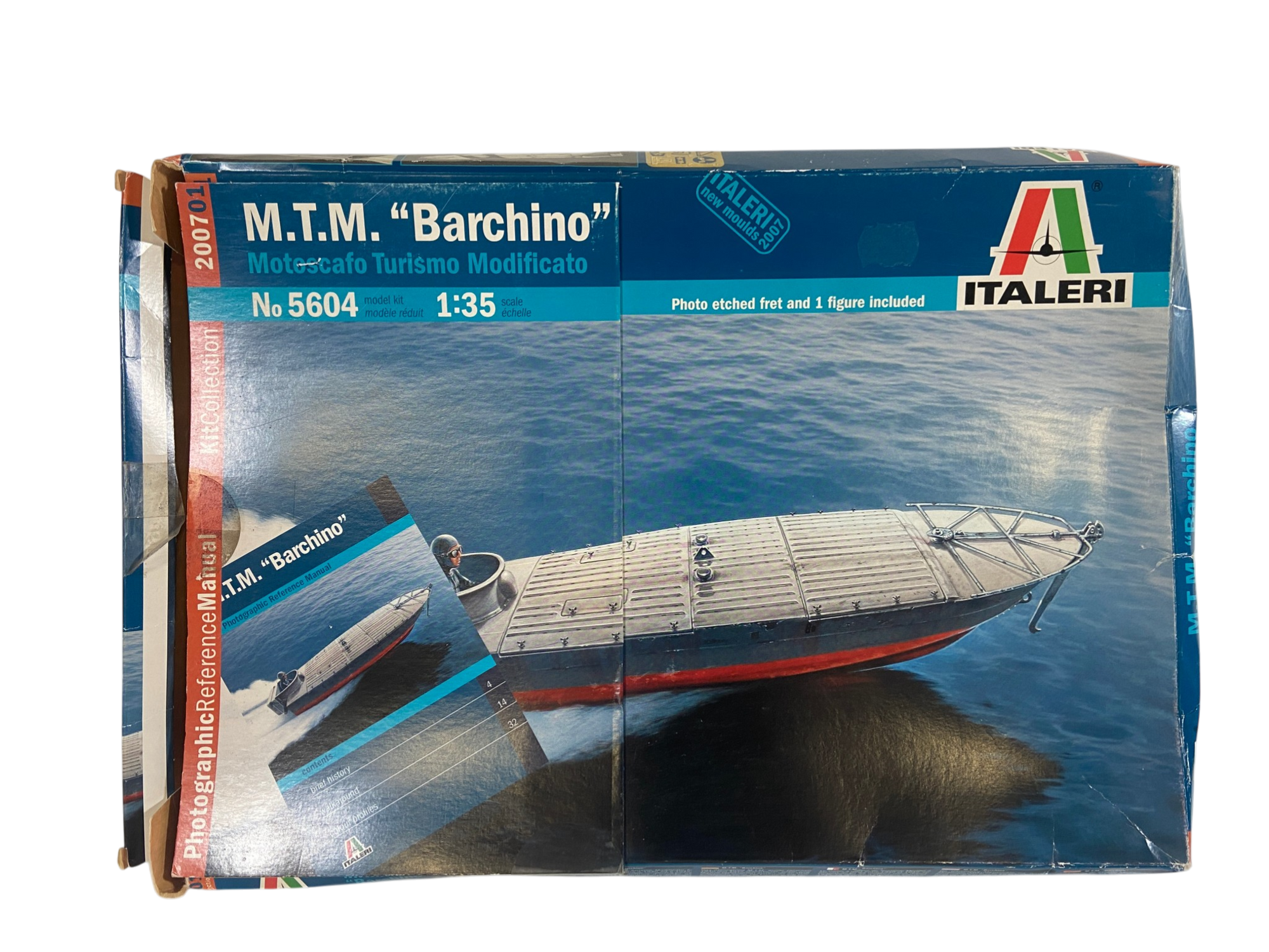 Italeri 1:35 M.T.M. "Barchino" Motoscafo Turismo Modificato