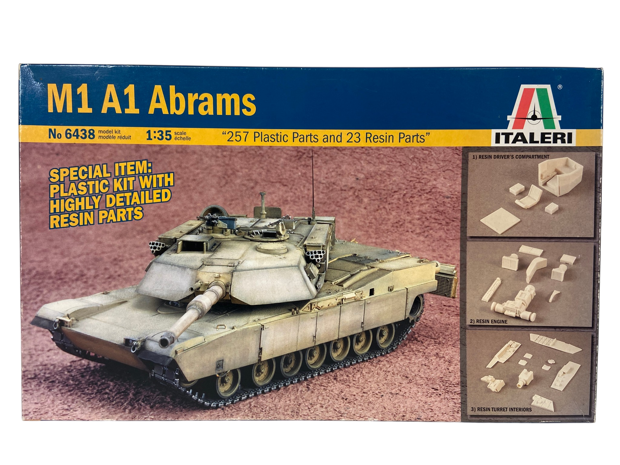 Italeri 1:35 M1A1 Abrams 6438