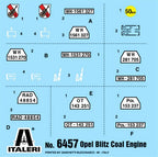 Italeri 1:35 Medium 3 ton. Truck - Coal Engine 6457