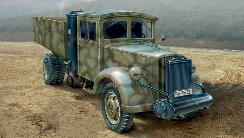Italeri 1:35 Medium 3 ton. Truck - Coal Engine 6457