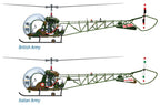 Italeri 1:48 BELL OH-13S Sioux 857