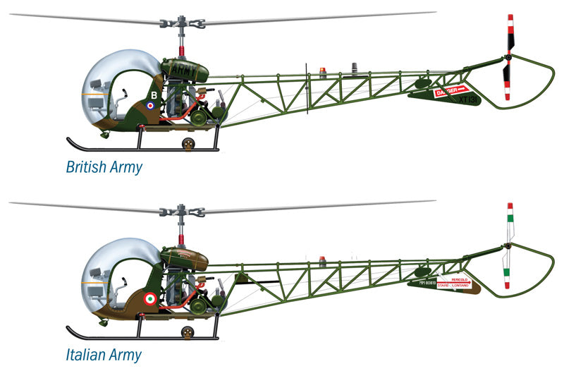 Italeri 1:48 BELL OH-13S Sioux 857
