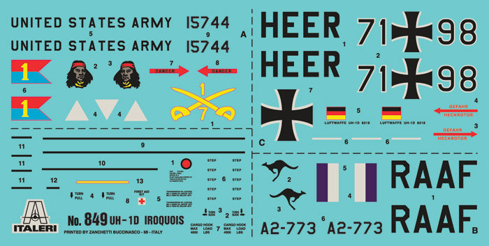 Italeri 1:48 Bell UH-1D Iroquois 849