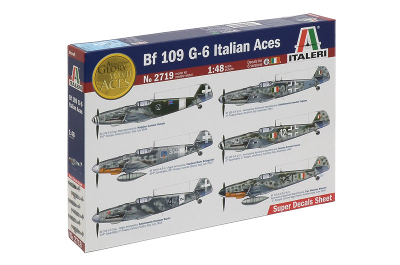 Italeri 1:48 Bf 109G-6 Italian Aces 2719