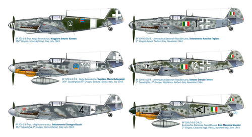 Italeri 1:48 Bf 109G-6 Italian Aces 2719