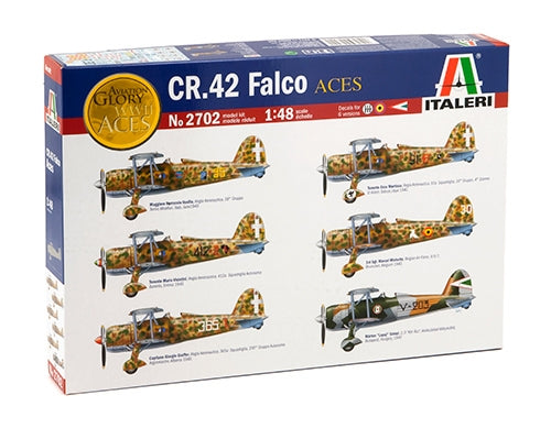 Italeri 1:48 CR.42 Falco Aces 2702