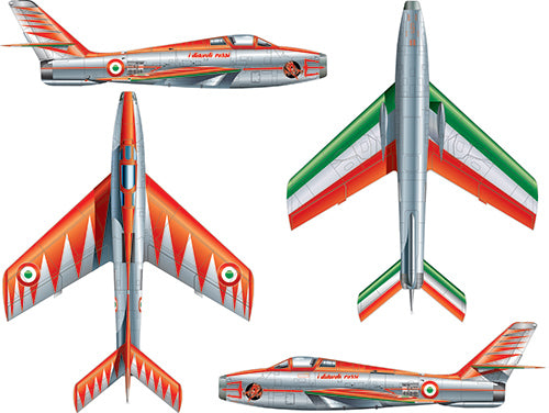 Italeri 1:48 F-84F Thunderstreak "i Diavoli Rossi" 2703