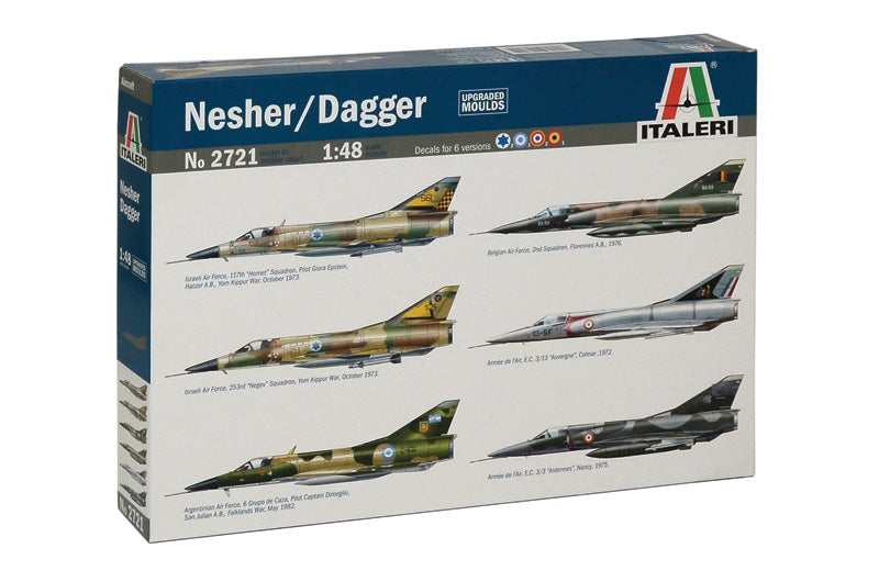 Italeri 1:48 Nesher/Dagger 2721