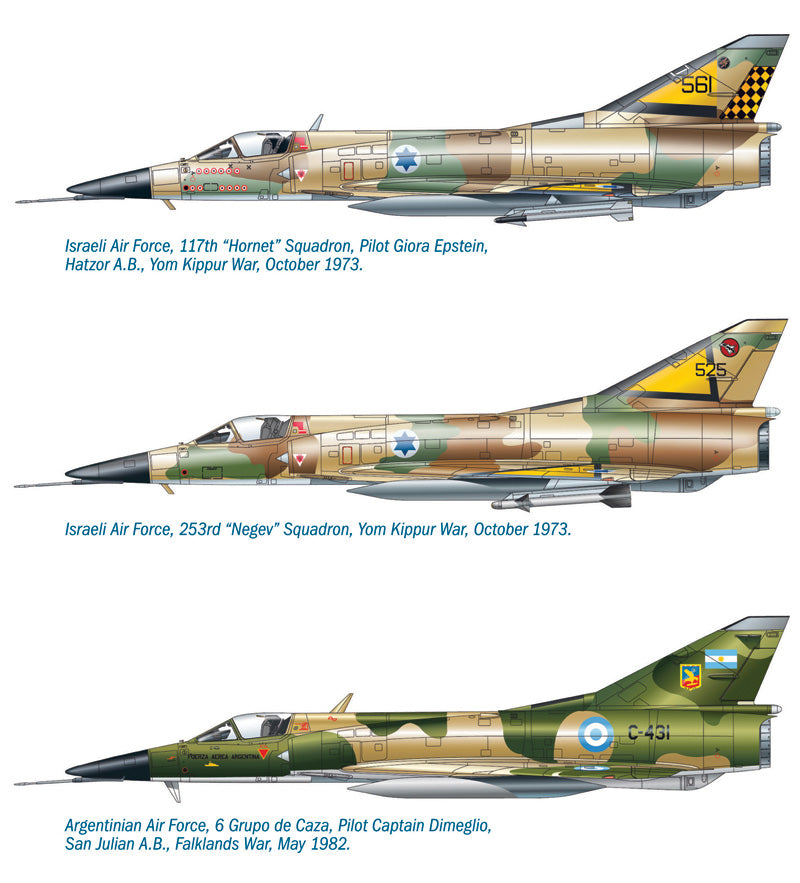 Italeri 1:48 Nesher/Dagger 2721