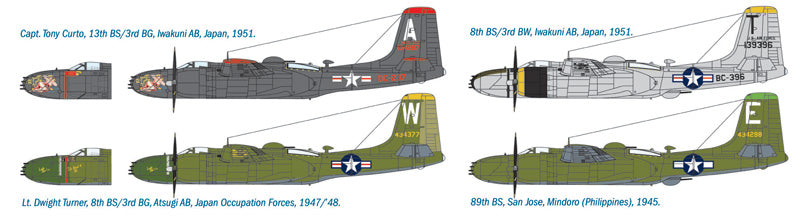Italeri 1:72 A-26B Invader 1358