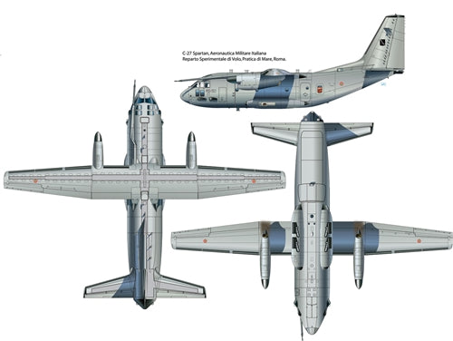 Italeri 1:72 C-27J Spartan 1284