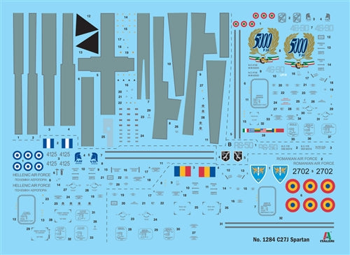 Italeri 1:72 C-27J Spartan 1284
