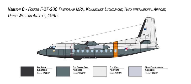 Italeri 1:72 Fokker F-27 Maritime Patrol 1455