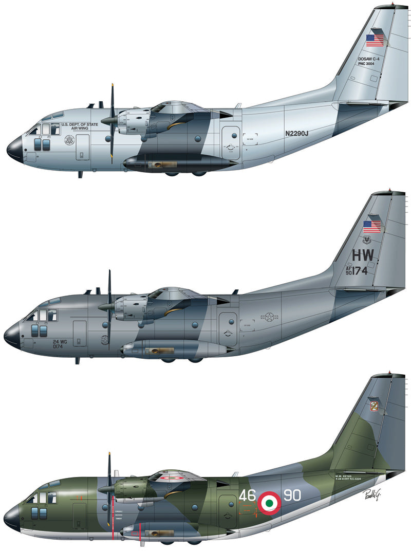 Italeri 1:72 G.222 "Panda" / C-27A "Chuck" 1311