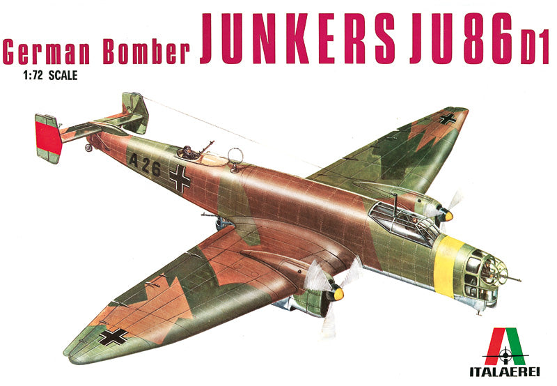 Italeri 1:72 German Bomber Junkers Ju 86D-1 114