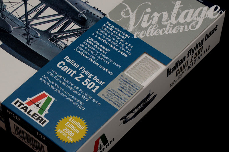 Italeri 1:72 Italian flying boat CANT Z.501 112