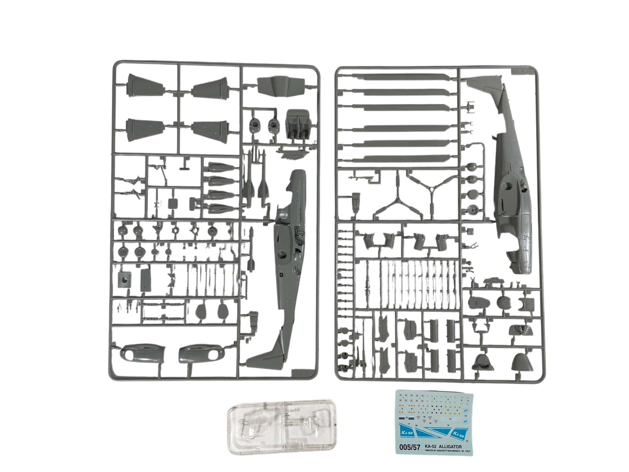 Italeri 1:72 KA-52 Alligator Russian Attack Helicopter 005