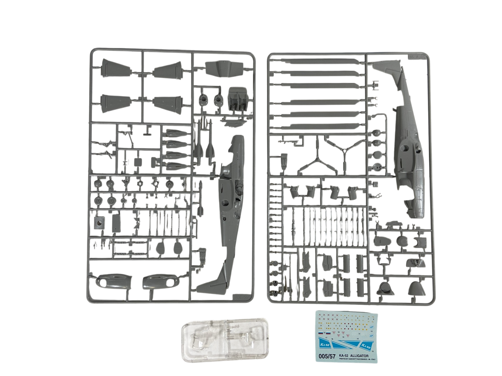 Italeri 1:72 KA-52 Alligator Russian Attack Helicopter 005