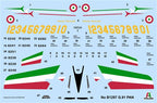 Italeri 1:72 MB 339 P.A.N. G-91 P.A.N. F-86 Aerobatic Teams Collection 1297