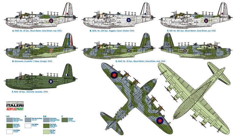 Italeri 1:72 Sunderland Mk. III 1352